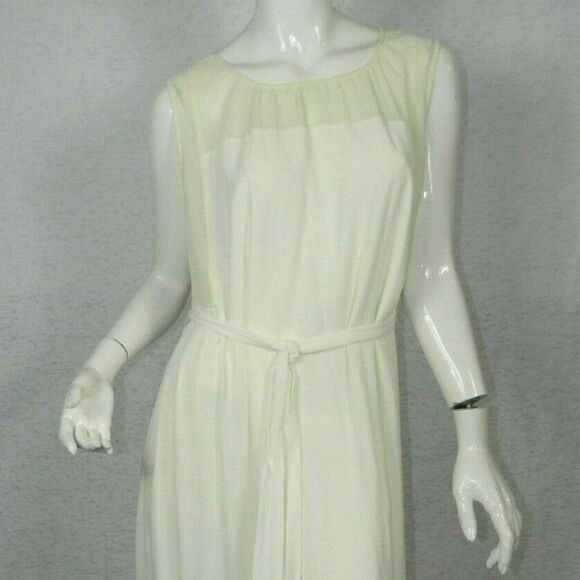 Madewell Dresses & Skirts - ‎Madewell Maxi Dress White Sheer Panels Medium